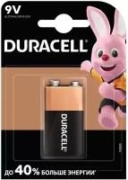 Батарейка Duracell Basic 9V Крона, 1 шт