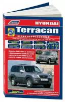 Руководство по эксплуатации, техническому обслуживанию и ремонту Hyundai Terracan с бензиновым и дизельным двигателями (2001-2007 гг.)