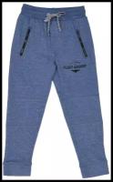 Брюки детские, для мальчика, для девочки, спортивные штаны, штаны для дома / Белый слон 5428 (голубой меланж) р.158