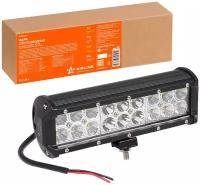 Фара светодиодная дополнительная 18 LED 54W (Балка) 12-24V 235*78*65 двухрядная, комбинированный све AIRLINE ALED049