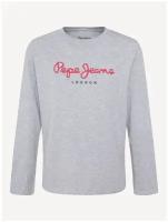 Футболка для мальчиков, Pepe Jeans London, артикул: PB501010, цвет: светло-серый (933), размер: 8