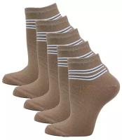 Женские носки Годовой запас носков укороченные, 5 пар, размер 25 (39-41), синий