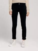 Джинсы зауженные Tom Tailor Alexa Skinny, рост 32, размер 25, black black denim