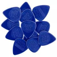 Медиатор Ernie Ball Medium Injection Molded Nylon 0,72 мм 9136 синий 12