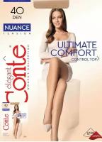 Колготки Conte elegant Nuance, 40 den, размер 5, черный