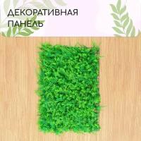 Greengo Декоративная панель, 60 × 40 см, «Самшит, Папоротник»