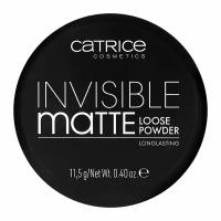 Пудра рассыпчатая Catrice Invisible Matte Loose Powder, 001 прозрачный