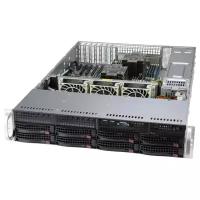 NEW Supermicro SuperServer 2U 620P-TRT noCPU(2)3rd GenScalable/TDP 270W/no DIMM(18)/ SATARAID HDD(8)LFF/2x10GbE/2x1200W