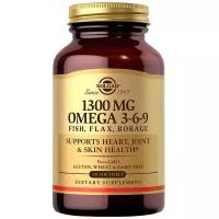 Solgar EFA 1300 mg Omega 3-6-9 (Fish, Flax, Borage) 60 softgels