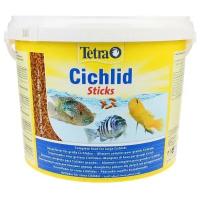 Корм TetraCichlid Sticks для рыб, гранулы, 10 л