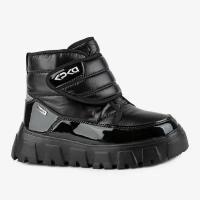 Ботинки для девочек Kapika 43457-1 черный, размер 33 EU
