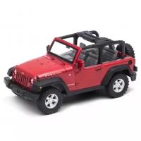 Игрушечные машинки и техника Welly 39885C Велли Модель машины 1:31 Jeep Wrangler Rubicon