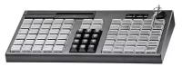 POS клавиатура АТОЛ KB-76-KU (rev.2) черная c ридером магнитных карт на 1-3 дорожки