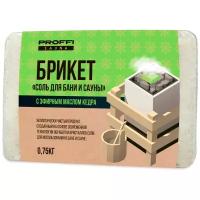 Морская соль для бани и сауны PROFFI PS0687 с маслом кедра 0.75кг