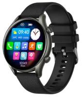 Умные часы Colmi i20 Silicone Strap Black-Black