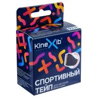 Спортивный тейп Kinexib, 3,8 см х 9,1 м, чёрный