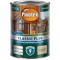 Пропитка декоративная для защиты древесины Pinotex Classic Plus 3 в 1 ель натуральная 1 л