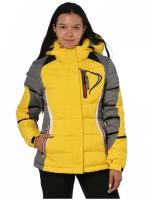 Пуховик Think Pace, снегозащитная юбка, светоотражающие элементы, герметичные швы