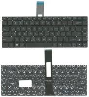 Клавиатура для ноутбука Asus K45, U46, U44, U43F черная без рамки