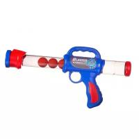 Бластер Junfa toys WA-16649/1, 38.5 см, синий/красный