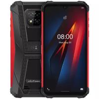 Смартфон Ulefone Armor 8 4/64 ГБ, Dual nano SIM, красный/черный