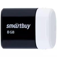 Флеш-накопитель USB 2.0 Smartbuy 8GB LARA Black (SB8GBLara-K)