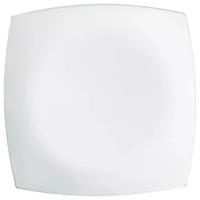 Тарелка обеденная квадрато белая 26см,LUMINARC