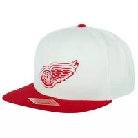 Бейсболка AMERICAN NEEDLE арт. 43642A-DRW Detroit Red Wings White Out NHL (белый / красный)