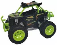 Багги die-cast, инерционный механизм, рессоры, свет, звук, зеленый, 1:24 Funky toys FT61061