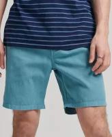 Шорты Superdry VINTAGE OVERDYED SHORT, Пол Мужской, Цвет Adriatic Blue, Размер S