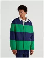 Куртка-рубашка UNITED COLORS OF BENETTON, размер KL, зеленый