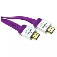 Кабель Sony HDMI 2.0 метра (поддержка 3D) Фиолетовый PC/PS3/PS4/Switch/Wii U/Xbox 360/Xbox One