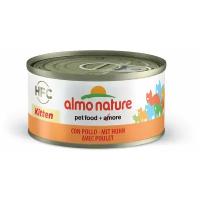 Almo Nature Legend Kitten Chicken консервированный корм с цельными кусочками курицы в бульоне для котят - 70 гр. х 24 шт