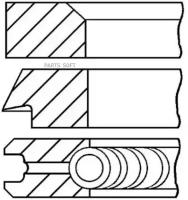 Кольца dm.65.00 STD [1.75-2-3.9] 1 ПОР. GOETZE 0820980000