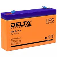 Аккумуляторная батарея Delta HR 6-7.2 (6V / 7.2Ah)