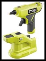 Компактный клеевой пистолет RYOBI 18V, 365 ° F, легкий, с 3 мини-клеевыми стержнями p306