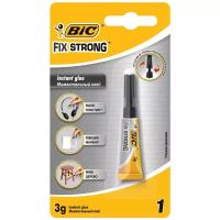 Клей цианоакрилатный BIC Fix Strong