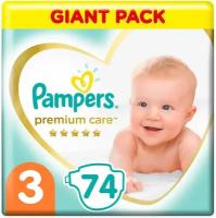 Подгузники Pampers Premium Care 3 6-10кг 74шт