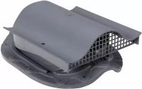 Серый (RR23, RAL7015) MUOTOKATE -KTV кровельный вентиль для вентиляции металлочерепицы с профилем Monterrey и чердачного помещения