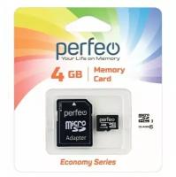 Карта памяти Perfeo microSDHC Class 10