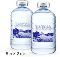 Природная питьевая вода Байкальская глубинная BAIKAL430, ПЭТ, 2 шт. по 5 л