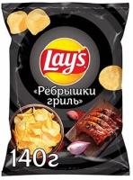 Чипсы Lays Ребрышки гриль