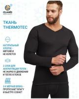 Комплект спортивного термобелья Glanis Outdoors ThermTEC черный