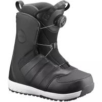 Ботинки для сноуборда детские SALOMON 2021-22 Launch Boa Jr Black/Black/Black (см:22,5)