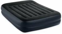 Кровать надувная INTEX PILLOW REST RAISED BED, 152х203х42см (встроенный насос 220В)