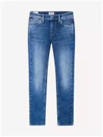 Джинсы зауженные Pepe Jeans, размер 4, denim