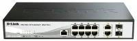 Коммутатор D-Link DGS-1210-10/ME DGS-1210-10/ME/B1A 8G 2SFP управляемый