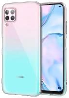 Чехол для Huawei P40 Lite & Huawei nova 6 SE / хуавей р40 лайт и хуавей нова 6 се прозрачный