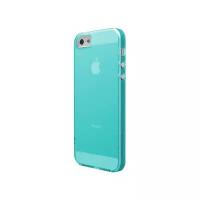 Чехол X-doria Engage Case для Apple iPhone 5/5S (голубой полупрозрачный, пластиковый)