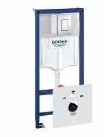 Комплект инсталляции Grohe Rapid SL 38775001 (рама+панель+уголки+шум) хром